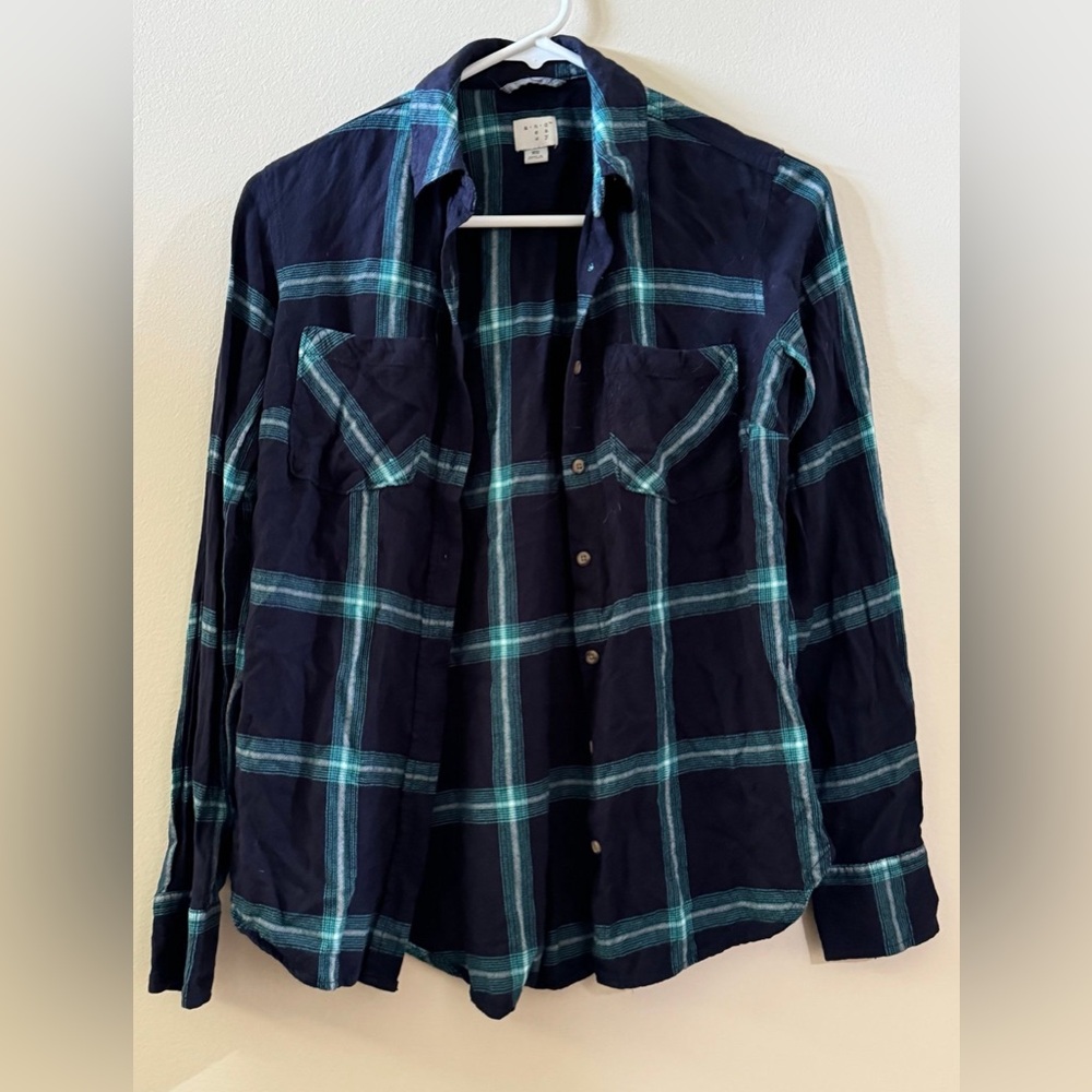 A New Day Comfy Long Sleeve Flannel